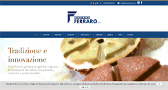 Desktop Screenshot of gruppoferraro.it